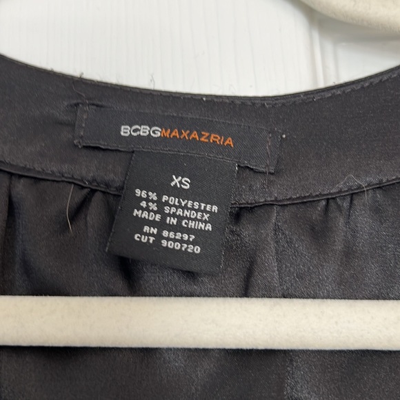 Fall patterned silk mini dress - Picture 3 of 4